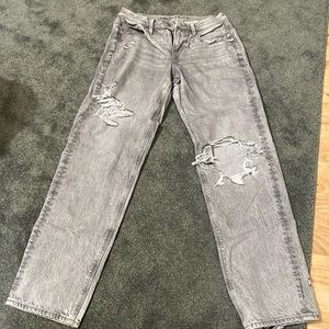 Gray jeans